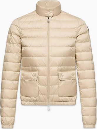 Moncler Womens WOMENS LANS JACKET - Cream - Size: 12