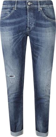 Dondup George Jeans - Heren - Slim Fit Jeans - Blauw - W36 - Jeans