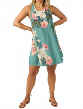 O'Neill Anabelaa Mini Dress In Oil Blue