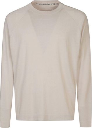 Original Vintage Cotton Blend Silk Sweater