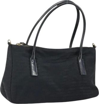 Prada Pre-owned Handbags, female, Black, Size: ONE SIZE Pre-owned Nylon Handbag