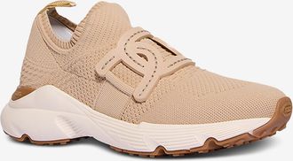 Tod's Slip-On-Strick-Sneakers mit Leder Kate