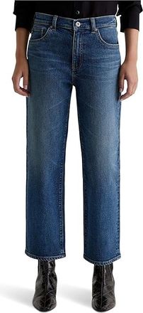 AG - Adriano Goldschmied Brinley Mid Rise Straight Womens Jeans Hotel California : 27 29, Cotton/Denim/Synthetic