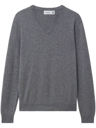 Pringle Of Scotland V-neck cashmere jumper - men - Cashmere - M - Grey