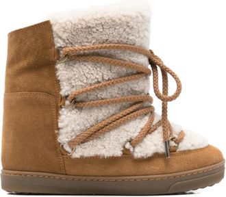 Isabel Marant Isabel Marant, Winter Boots, female, Brown, Size: 7 US Sheep Fur Winter Boots