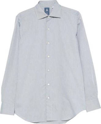 Finamore Camicia con bottoni - Verde