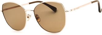 Max Mara Womens MM0114-K 58mm Sunglasses