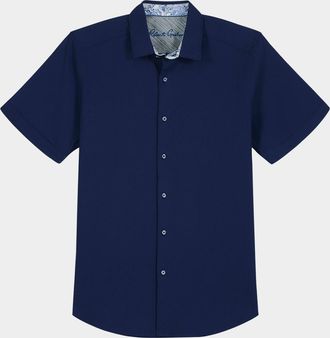 Robert Graham Mens Thresher Seersucker Short-Sleeve Shirt