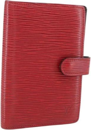 Louis Vuitton Pre-owned Accessories, female, Red, Size: ONE SIZE Pre-owned Vintage Leather Accessory