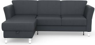 Sit&more Ecksofa »Visby L-Form« wahlweise mit Bettfunktion und Bettkasten, frei im Raum stellbar