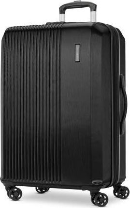 Samsonite Alliance SE Hardside 28 Checked Spinner in Bass Black at Nordstrom