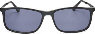 Hackett Mens Grey Rectangular Sunglasses HEK1230-1-002-2