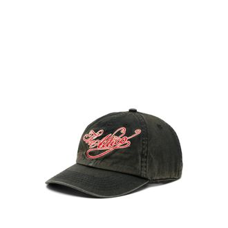 The Attico Logo-embroidered Cap
