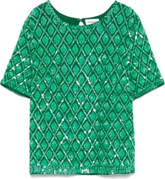 P.A.R.O.S.H. Blusa Gild - Verde