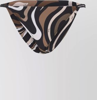Pucci abstract patterned high-waisted bikini bottom