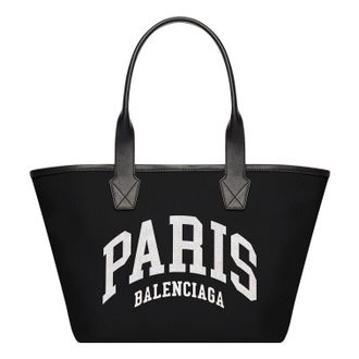 Balenciaga (WMNS) Balenciaga Cities Paris Jumbo Small Tote Bag Black 6920682106M1199