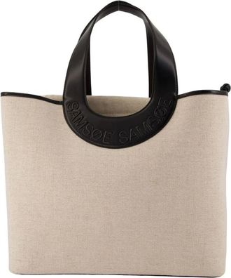 Sams&oslash;e & Sams&oslash;e Mujer, Bolsos, Beige, Talla: ONE Size