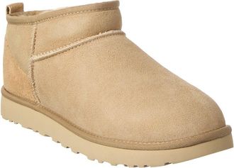UGG Ugg Classic Ultra Mini Suede & Shearling Boot
