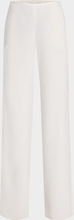 Emporio Armani High-Rise Straight-Leg Trousers