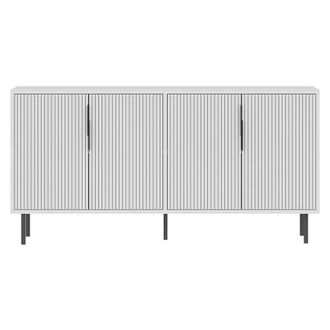 Calicosy Aparador de 4 puertas L150 cm - Blanco