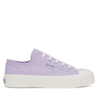 Superga Unisex Adult 2630 Cotu Trainers (Violet Lilla/Avorio) - Lilac - Size UK 3.5