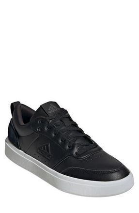 adidas Park St. Tennis Sneaker in Black/Black/White at Nordstrom Rack, Size 4