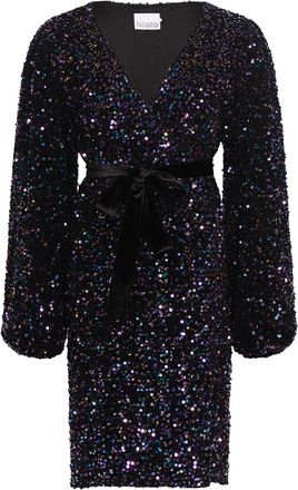 Noella Teagan wikkeljurk in lila