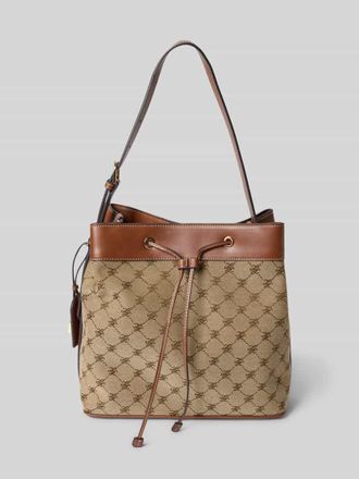 Mango Handtasche mit Schulterriemen Modell DENIZ in Hellbraun, Gr&ouml;&szlig;e 1