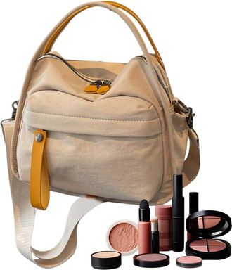 Generic Handbags For Women - Large Tote Zipper | Elegant Soft Top Pack 25x20x12cm | Sling Bag For Lady Girls Daily Commute | Work Office School College Weeken