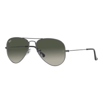 Ray-Ban Aviator Large Metal Gradient - unisex - Zonnebrillen - Grijs - 55 MM - Accessoires