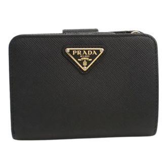 Prada Pre-owned Vintage Bi-fold Wallet - - Pre-owned - Donna - Nero - ONE SIZE