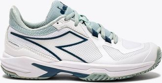 Diadora Womens Trofeo 2 Ag Pickleball Shoe In White/ Legion Blue