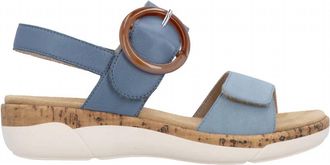 Remonte Womens Jocelyn Strap Sandals In Blue