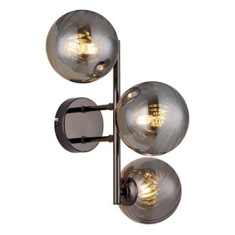 Globo Lighting Aplique De Pared - Conor - Antracita - Vidrio - G9