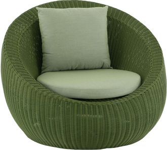 Schubiger M&ouml;bel Gartensessel Angelique Gr&uuml;n