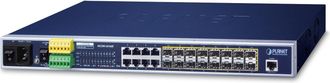 Planet Mgsw-24160f Switch Gestionado L2+ Gigabit Ethernet (10/100/1000) Energ&iacute;a Sobre Ethernet (poe) 1u Azul