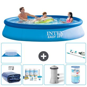 Intex Piscina Easy Set Redonda - 366x76 Cm - 7-piezas S40628