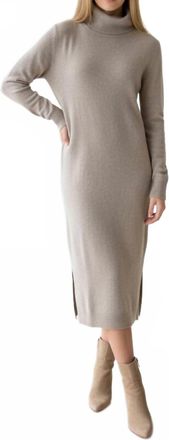 Hartford Womens Mya Knit Dress In Grey
