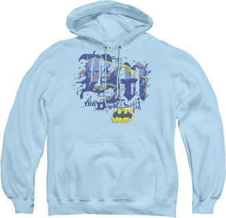 Gildan Batman He Sees All Adult Pull Over Hoodie / Hooded Sweatshirt