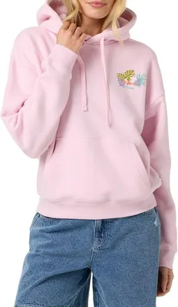 O'Neill Botany Hawaii Graphic Hoodie in Pink at Nordstrom, Size Xx-Large