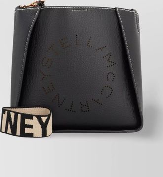 Stella McCartney logo shoulder bag with adjustable strap
