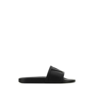 Valentino Garavani Pool Slide Coolside - Heren - Sandalen - Zwart - 39 EU - Schoenen