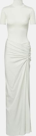 CHRISTOPHER ESBER Abito lungo Fusion con ruches