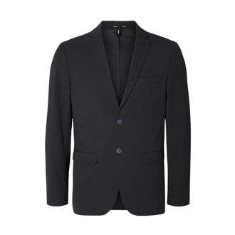 Selected Slim Fit Blazer - Heren - Pakken - Blauw - Maat: S Leer