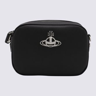 Vivienne Westwood Black Anna Camera Crossbody Bag