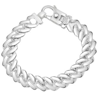 Pompeii3 Mens Cuban 14k Gold (84gram) or Platinum (159gram) 14mm Link Bracelet 8.5