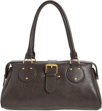 Mango Balboa Shoulder Bag in Chocolate at Nordstrom