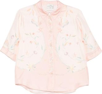Forte_Forte Womens Printed Silk Shirt