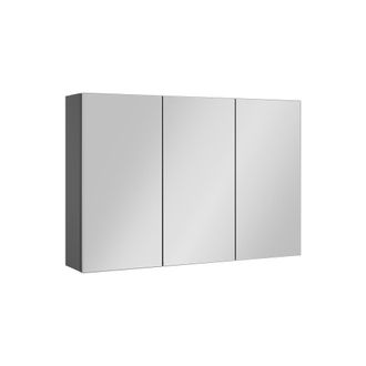 Vicco Armario Con Espejo Para Ba&ntilde;o Lavia, Antracita, 90 X 60.2 Cm, Vicco