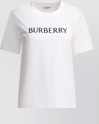 Burberry cotton logo-print t-shirt